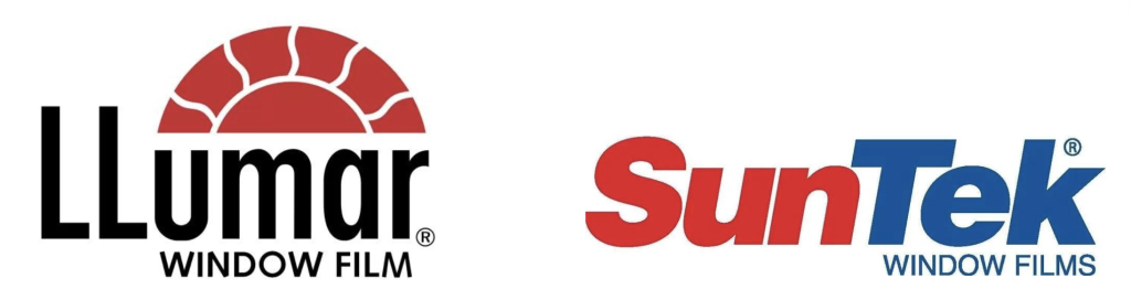 LLumar and SunTek Logos